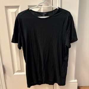 John Varvatos Black Short Sleeve Crew Neck T-Shirt